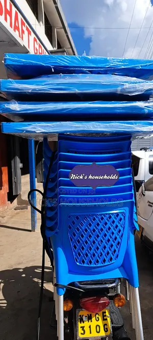 Ny Blue Plastic Chair and Tables,Contact for Prices
