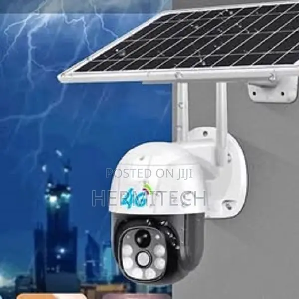 PTZ Two-Way Audio 4g Sim Card Solar Panel Outdoor Camera