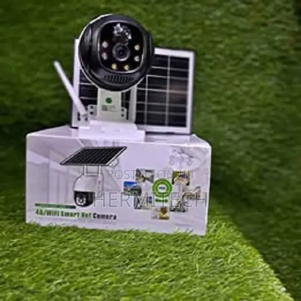 PTZ Two-Way Audio 4g Sim Card Solar Panel Outdoor Camera
