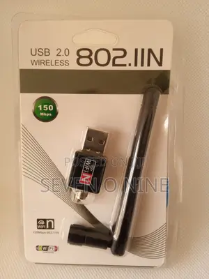 Wifi Adapter, Dongle, 150mbps With Antenna