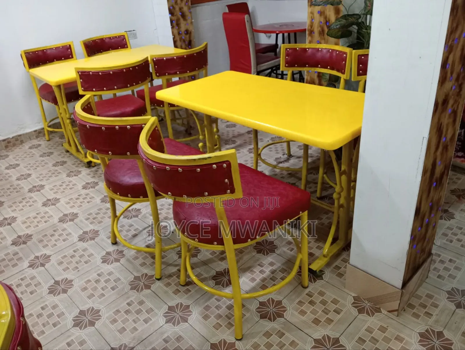 Restaurant Set, Red/ Yellow, Latest Design 