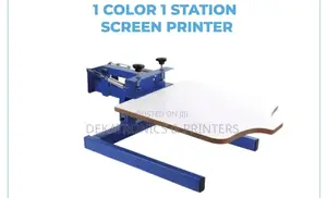 1 Color 1 Station Screen Printer