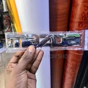 Mazda 3d Decal Letter Chrome Badge