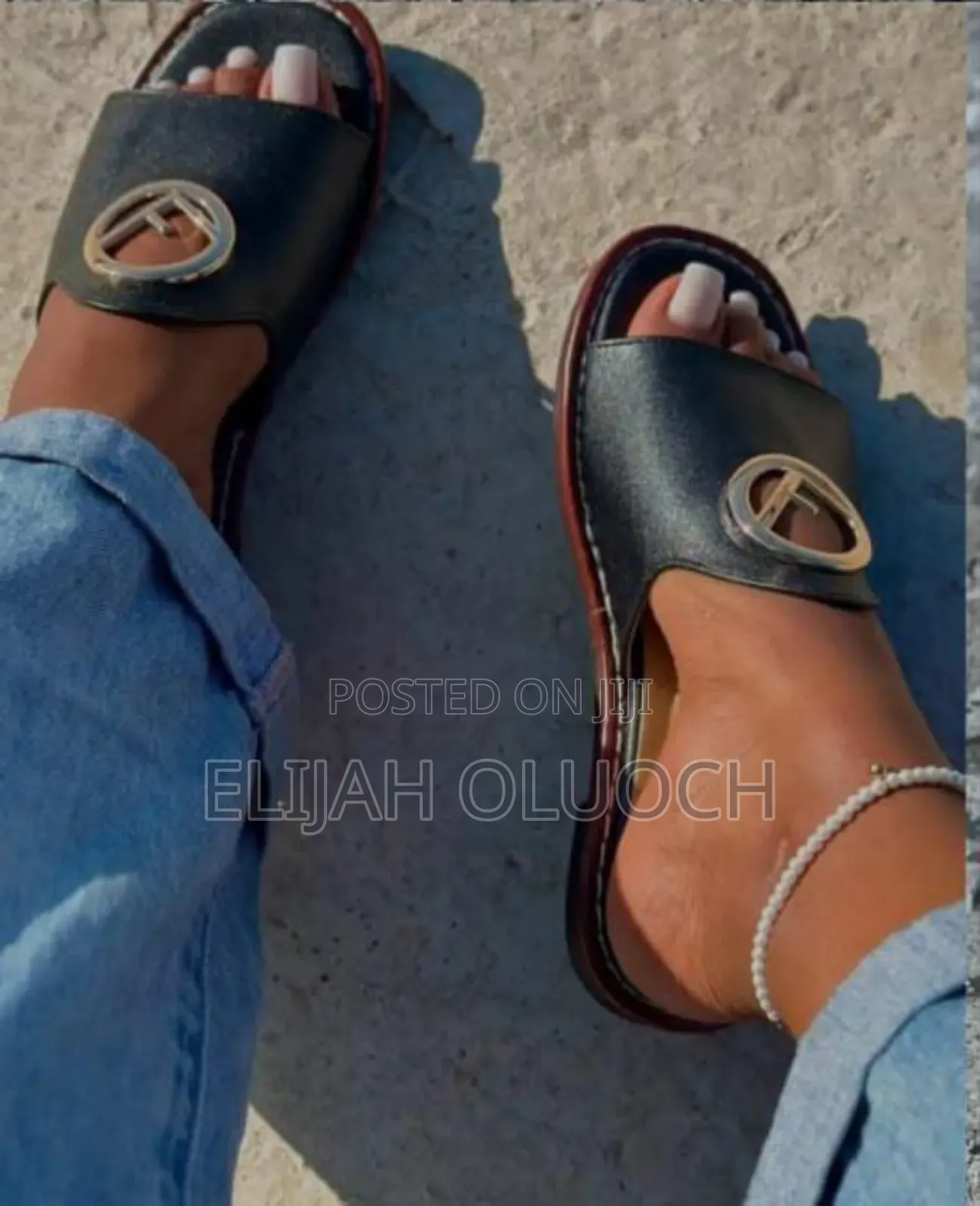 Fendi High Quality Slip on Sandals