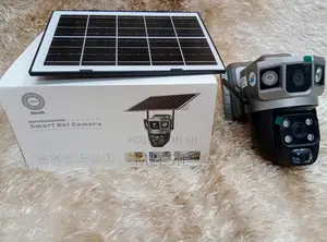 V380 Pro Wifi Camera With Solar Double Lens PTZ Camera