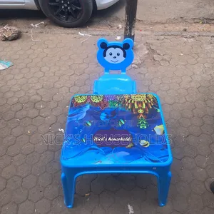 Children Micky Mouse Plastic Chair With a Plastic Table Set