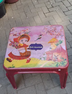 Baby Plastic Table With Smart Theme