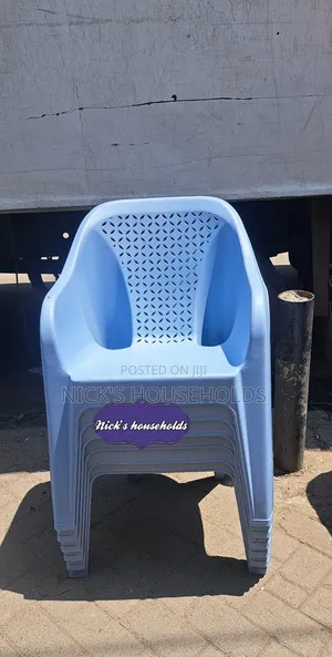 Light Blue Skyplast Plastic Chairs