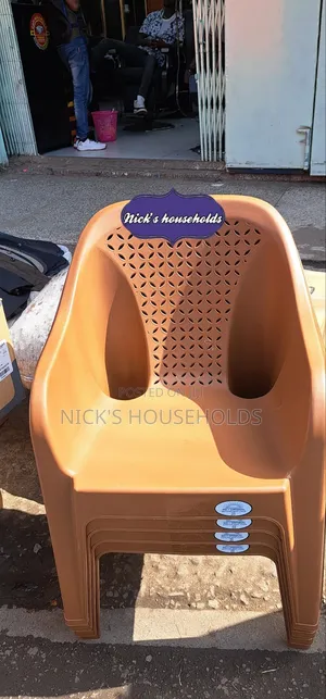 Brown Skyplast Plastic Chairs