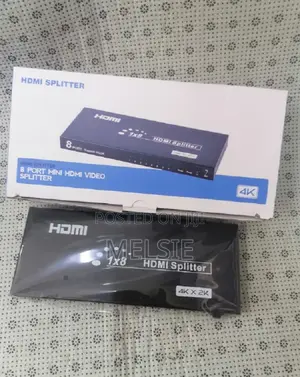 Hdmi Splitter 1 in 8 Out , 8 Port Powered Hdmi Splitter