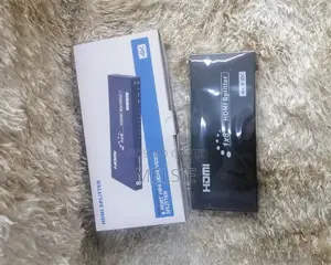 8 Port Powered Hdmi Splitter Multi Monitor Outputs 3d