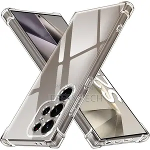 Clear Slim Samsung Galaxy S24 Ultra Back Cover (Transparent)