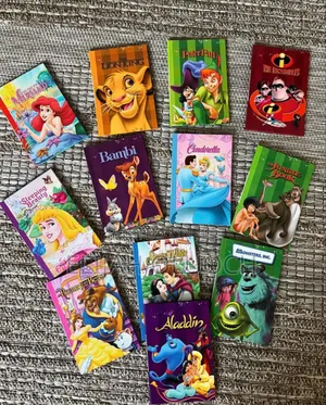 12 Disney Hardcover Story Book Set