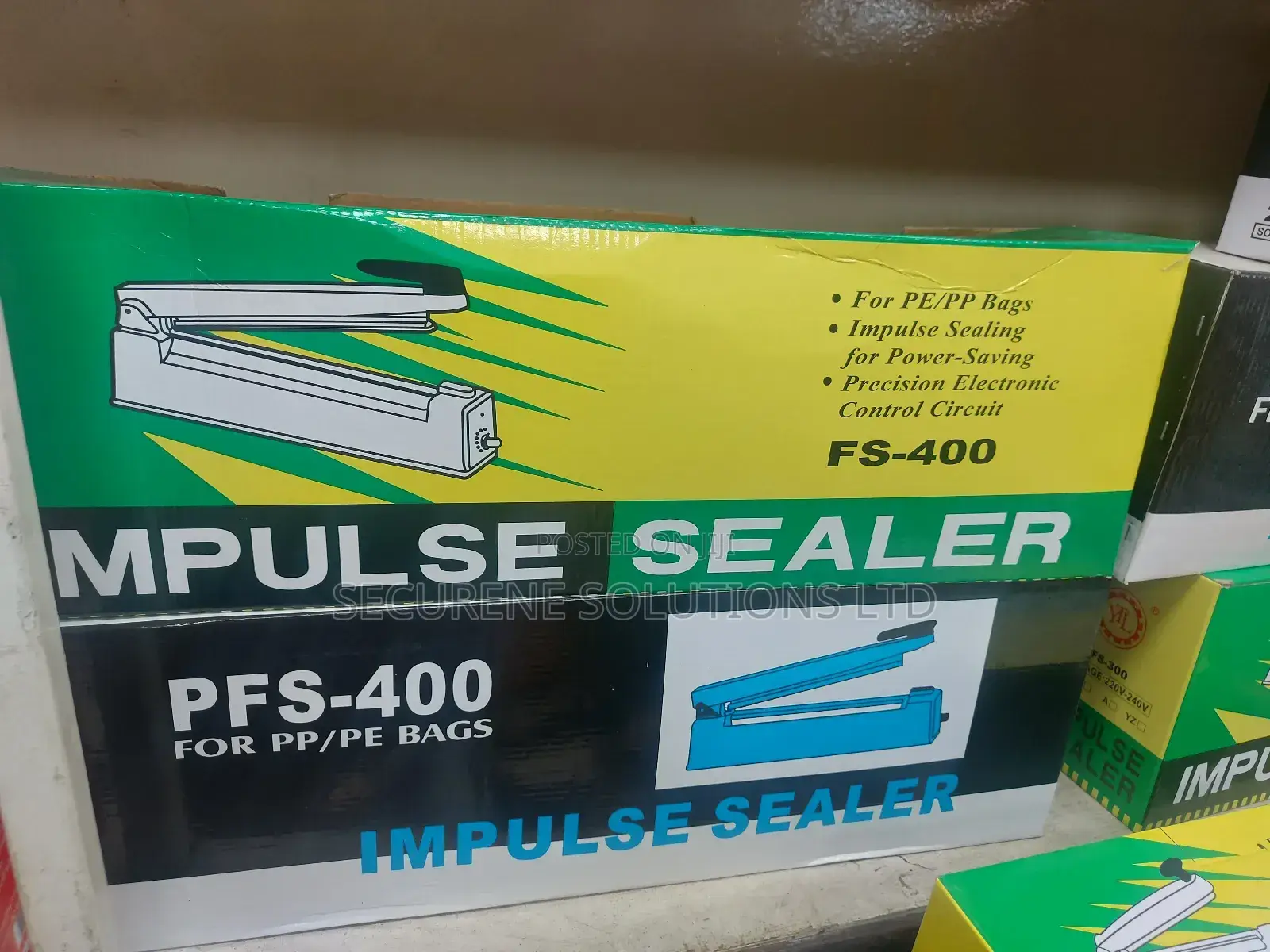 Fs-400 Metal Impulse Sealer,16inch