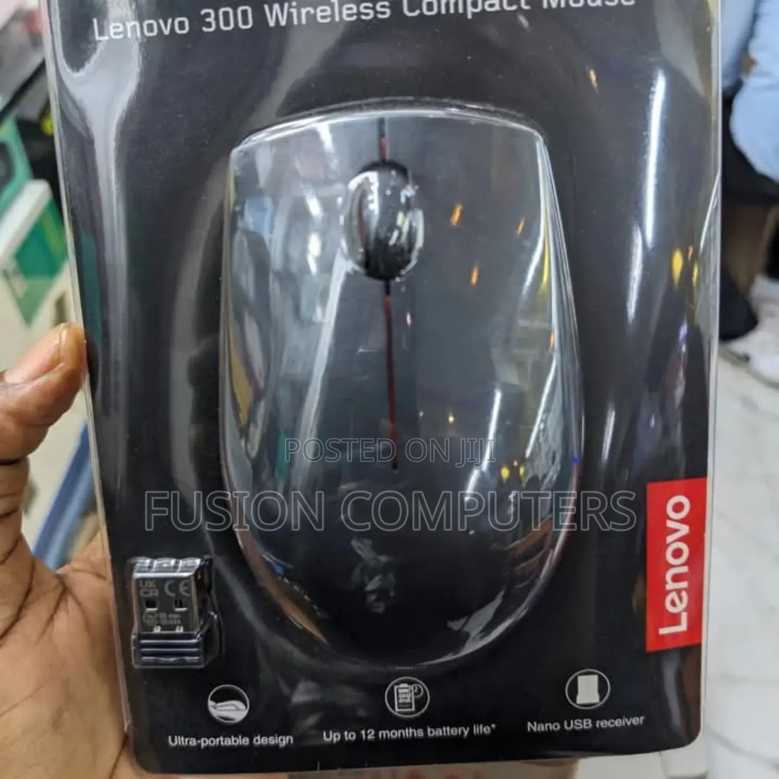 Lenovo 300 Wireless Compact Mouse