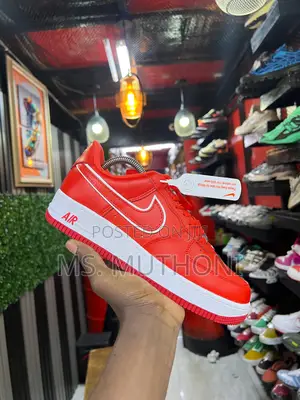 Af1 Low “Picante Red” White Sizes:39-44