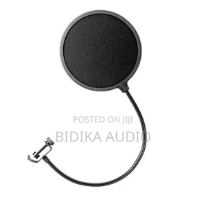 None 6 Inch Studio Microphone Mic Round Wind Filter Shield