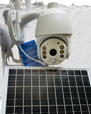 Outdoor Wireless Solar Powered CCTV Camera With Alerts
