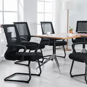 Office Seats; Conference Chair in Midnight Black