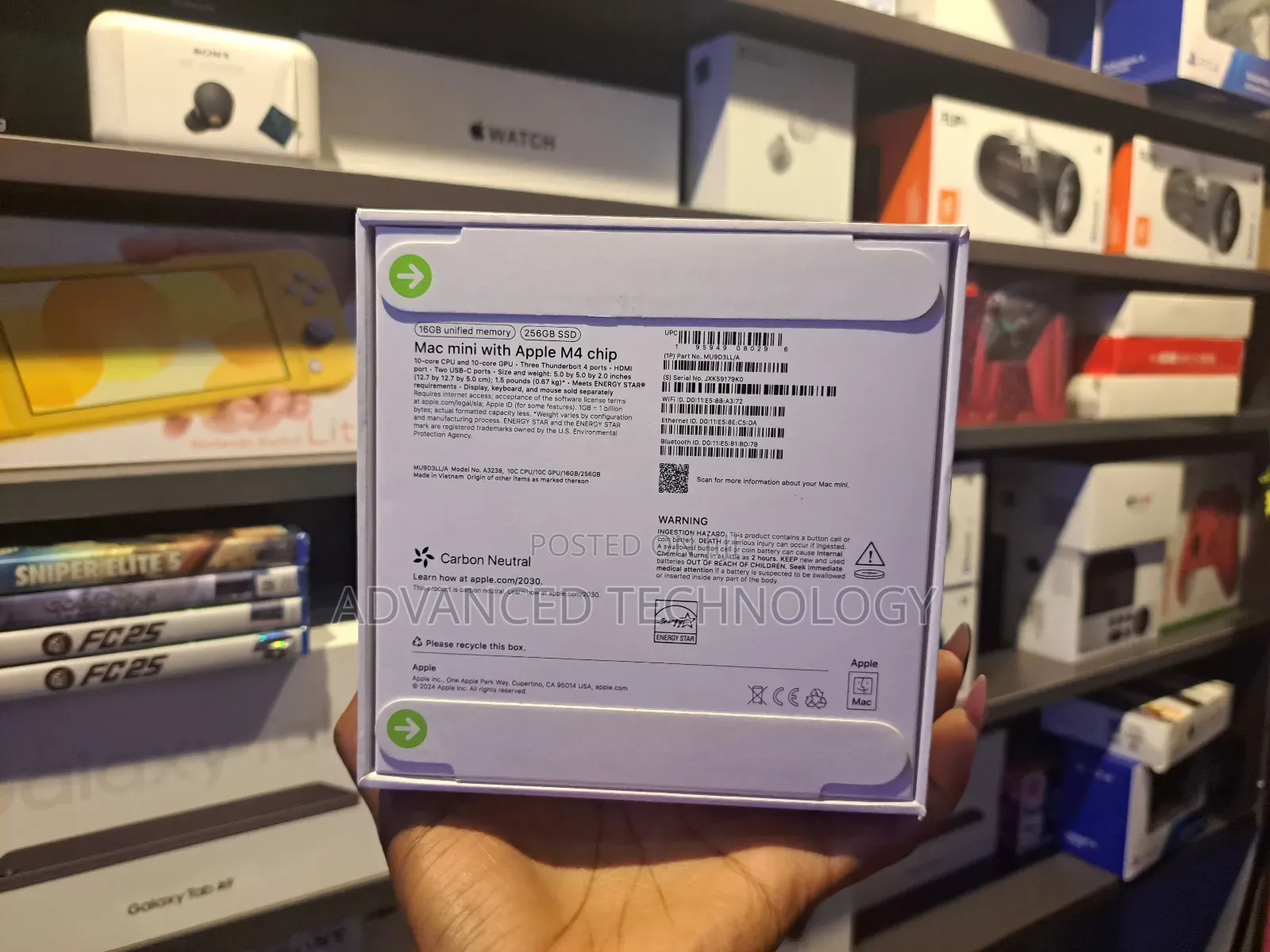 New Apple iPad mini 4 256 GB Black