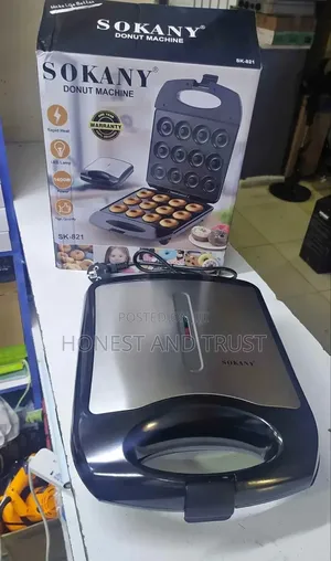 Sokany Donut Maker 12pc Rapid Heat Donut Maker.