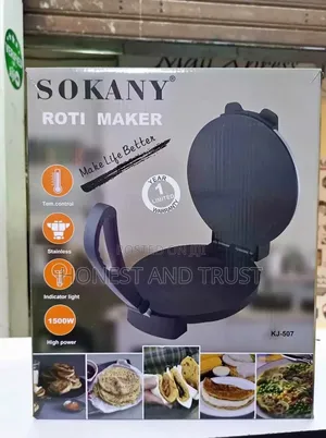 Electric Chapati Maker Sokany Roti Maker Automatic Non-Stick