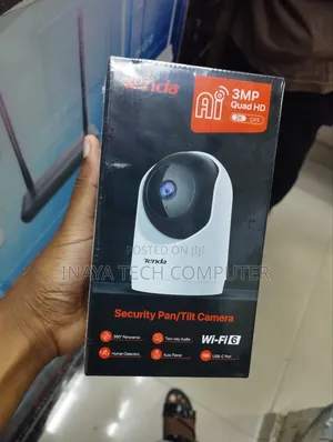 Tenda Cp3 Pro 
3mp Security Pan/Tilt Camera
