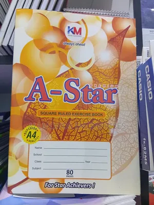 A4 Exercise Book 80 Pages-a-Star