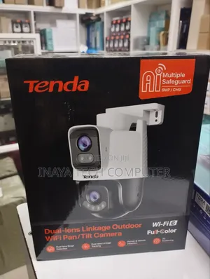 Tenda Ch9 6mp Full Color Security Wifi 6 Ai Camera