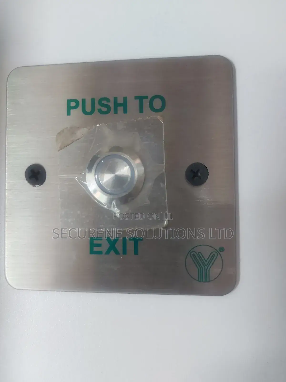 Push to Exit" Button,