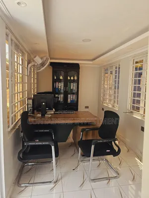 20ft Shipping Container Office With a Washroom and Vanity.