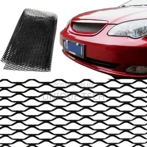 Universal Fit Aluminum Car Mesh Grill – Stylish Functional