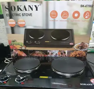 Double Sokany Electric Stove