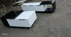 Black White Tv Stand Table