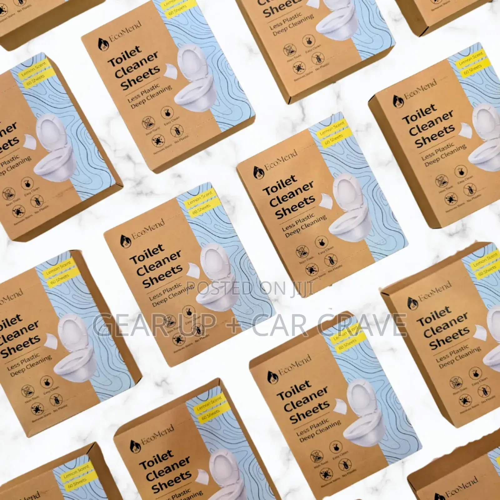 Ecomend Toilet Cleaner Sheets – Eco-Friendly Powerful