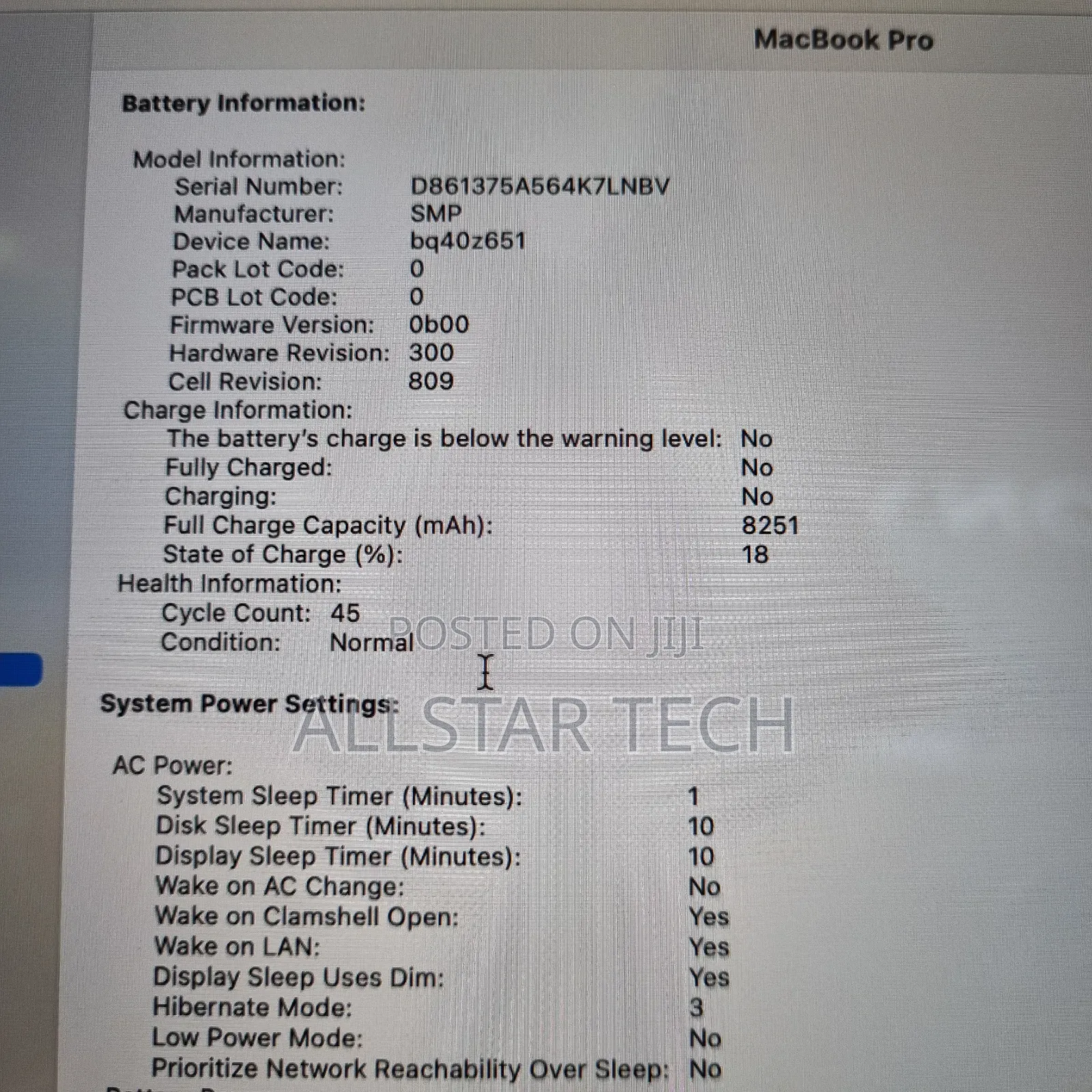 Laptop Apple MacBook Pro 2019 16GB Intel Core I9 SSD 1T