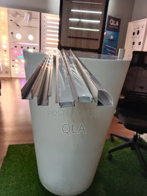 Aluminum Channel, Profiles Both Surface and Recessed, 2mtrs