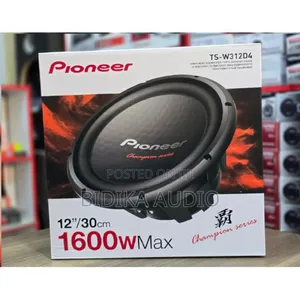 Pioneer Ts-W312d4 1600watts 12inch Double Coil Blasting Bass