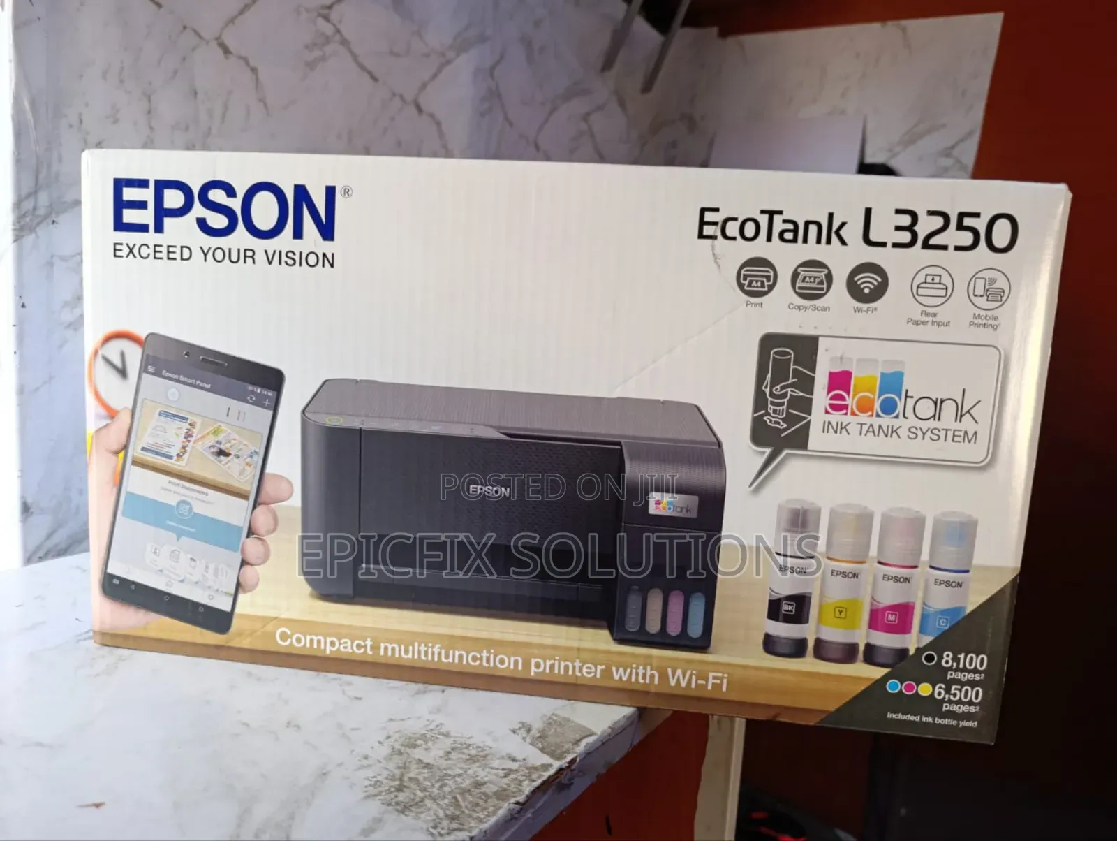 Exceeding Your Vision With Epson L3250 Printer Wireless