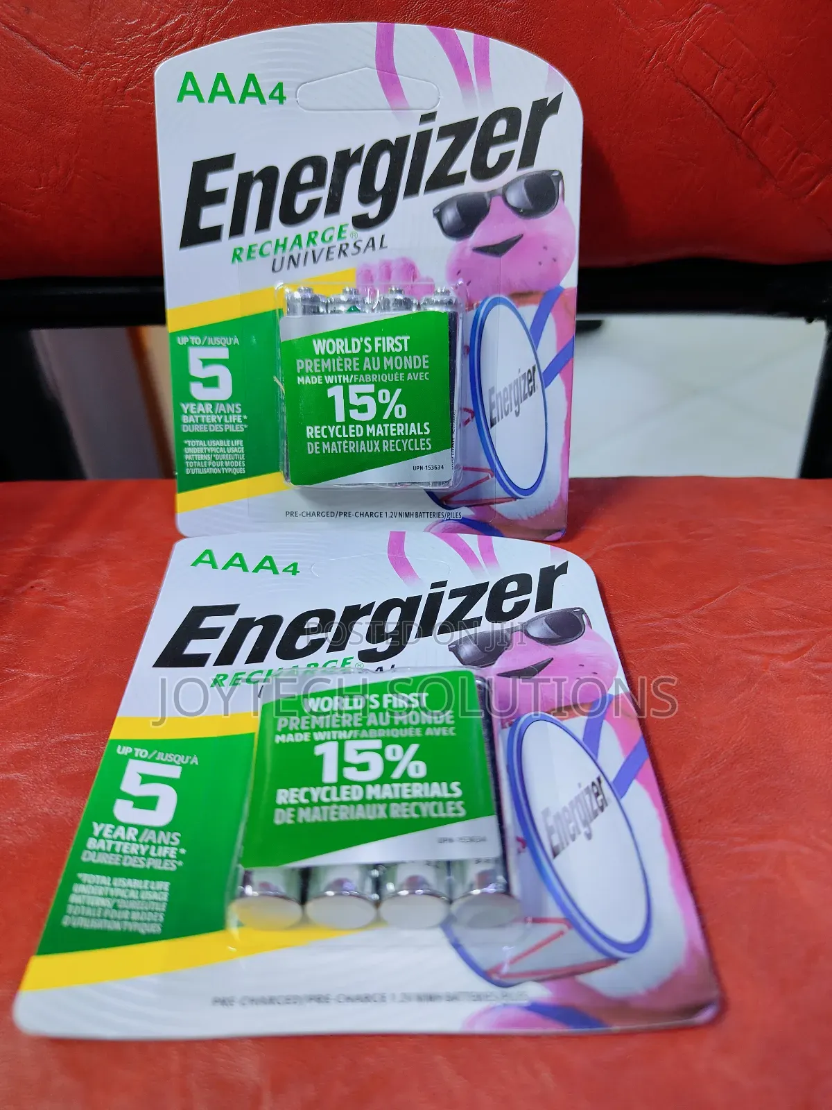 Rechargeable Aaa Batteries Four PCS Per Card.