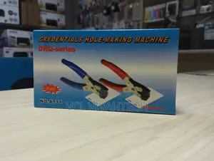 Hole Punch Paper PVC Card Punching Tool