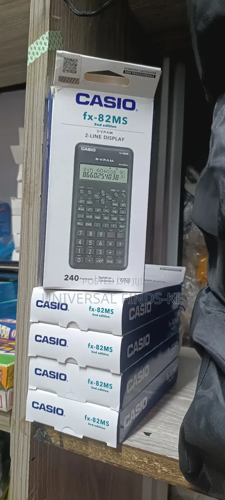 Casio Fx82ms Scientific School Calculator 2nd Edition