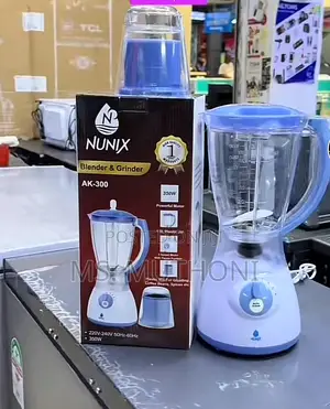 Nunix 2 in 1 Blender With a Grinder, 1.5l Jug