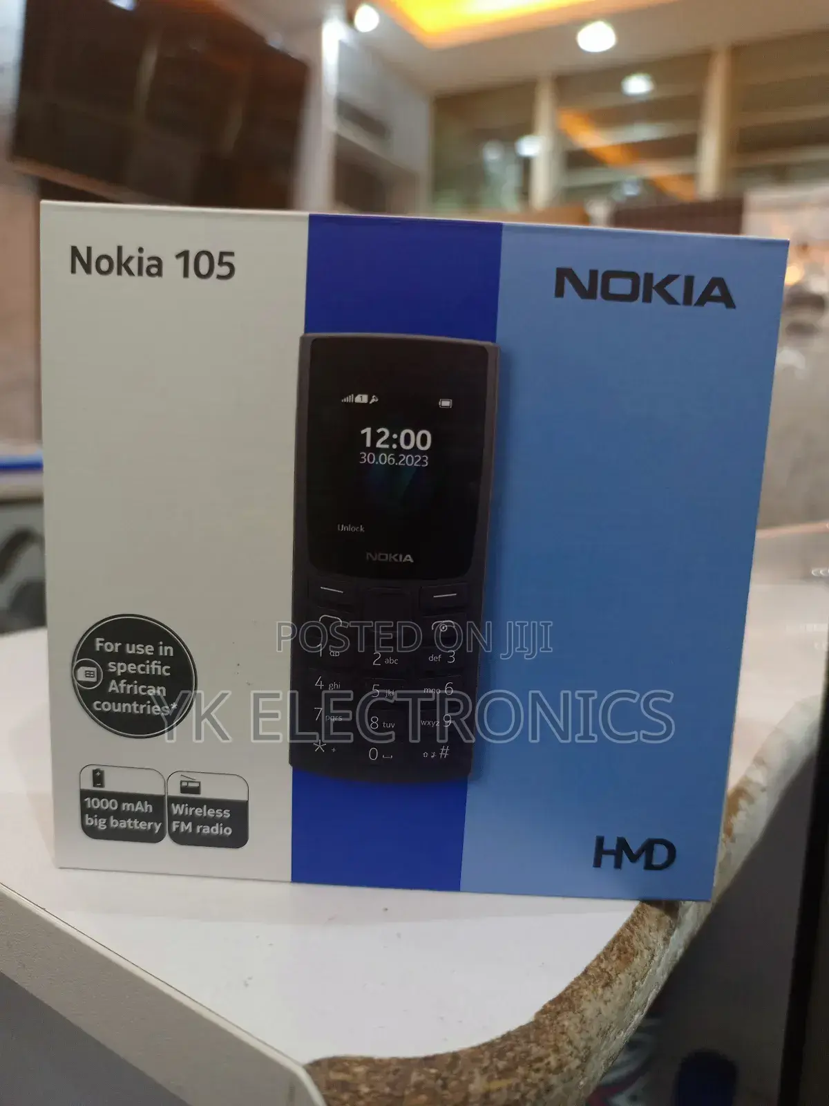 New Nokia 105 Black