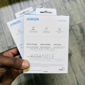 Anker 322 60w Usb-C to Usb-C Cable (3ft Braided) Original