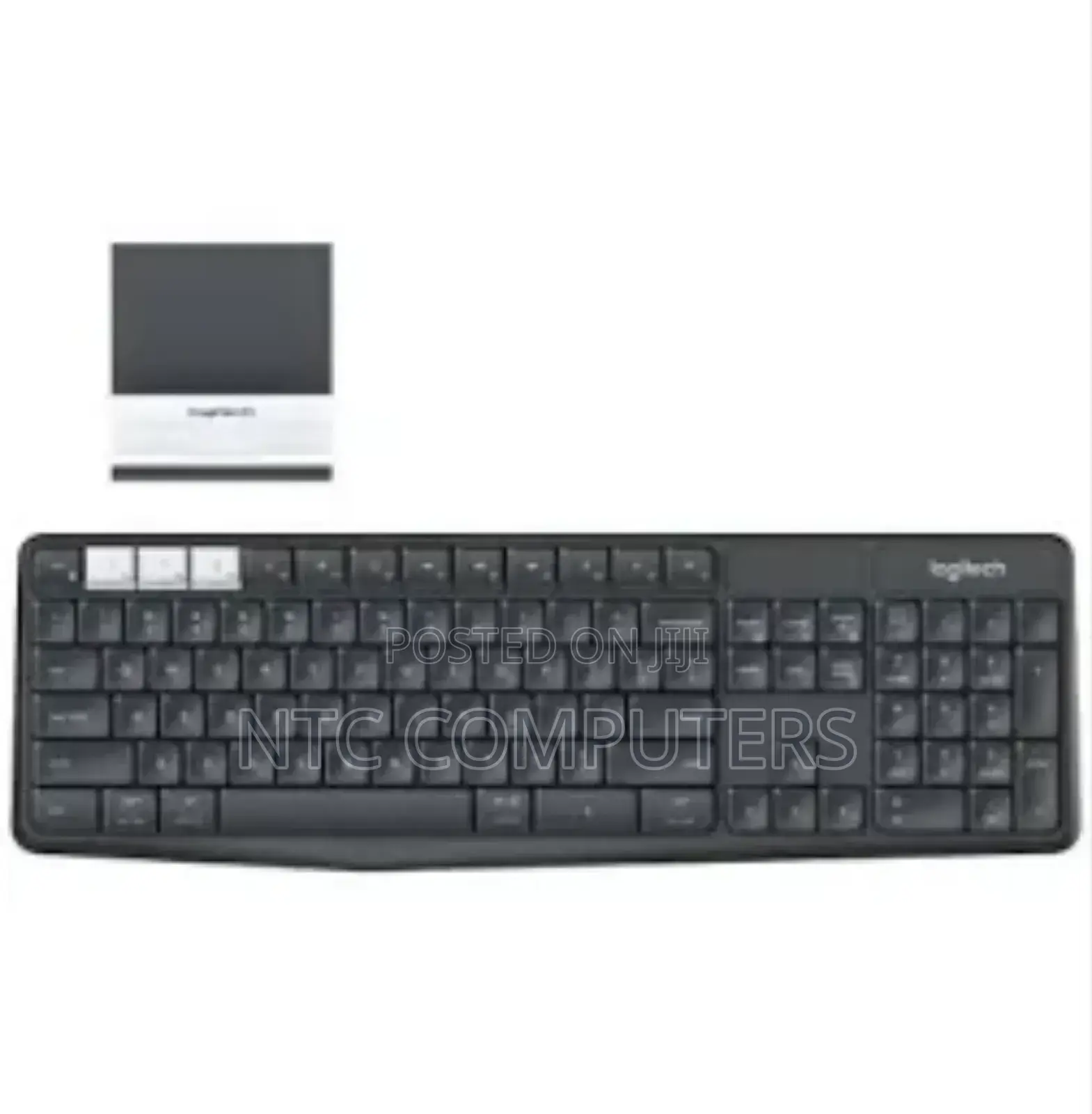Logitech K375s Multi-Device Wireless Keyboard and Stand Com