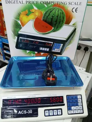 Acs Scale 30kgs/30kg Digital Weighing Scale