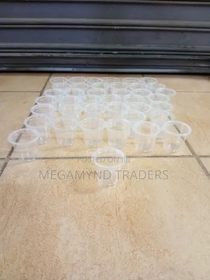 40pc Holy Communion Plastic Cups 40ml /Tot Plastic 40ml