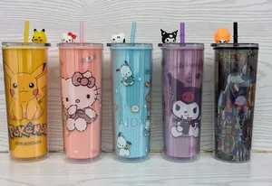 Plastic Straw Cups