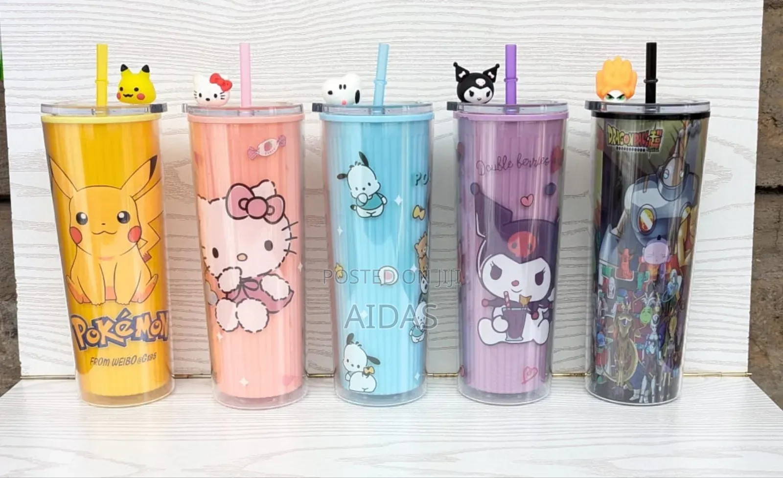 Plastic Straw Cups
